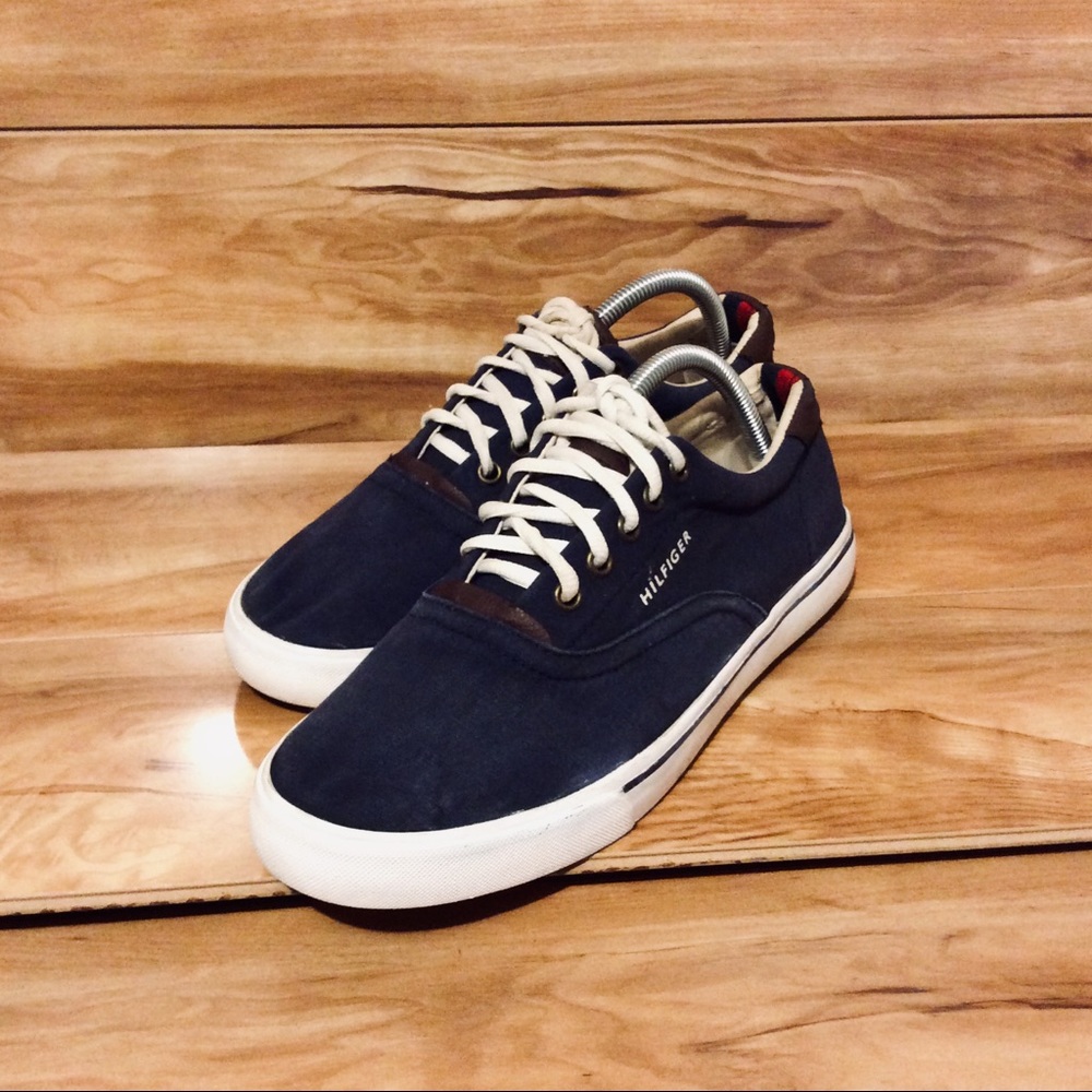Tommy Hilfiger Rave Women”s Blue/White Sz 9